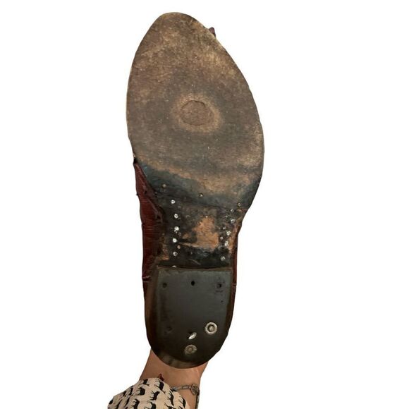 Justin’s cowboy western boots sz 9.5D - Picture 4 of 5